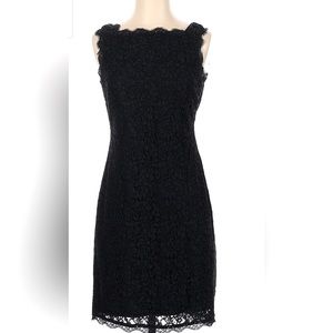 Adrianna Papell black dress size 2P